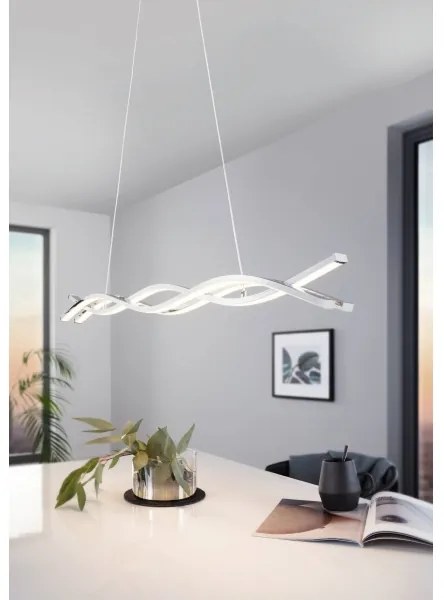 Eglo 96102 - LED luster LASANA 2 3xLED/13W/230V