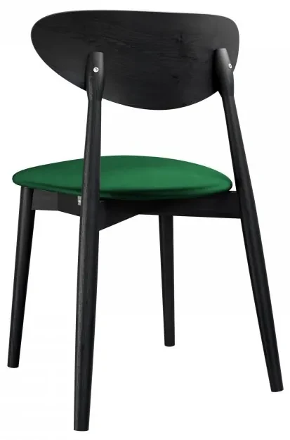 Čalúnená jedálenská stolička KT65/C, Dostupné poťahy: Magic Velvet 2216, Farby: buk
