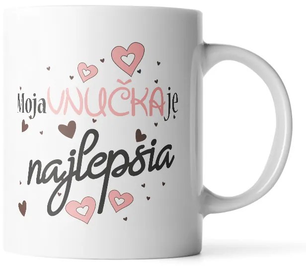 Sablio Hrnek Moje vnučka je nejlepší - 200 ml - espresso