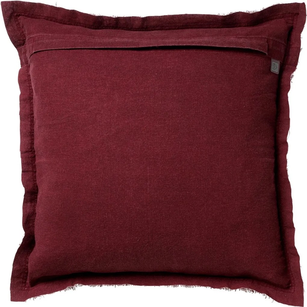 Dekoračný poťah na vankúš BURTO MERLOT 45x45 cm, vínový