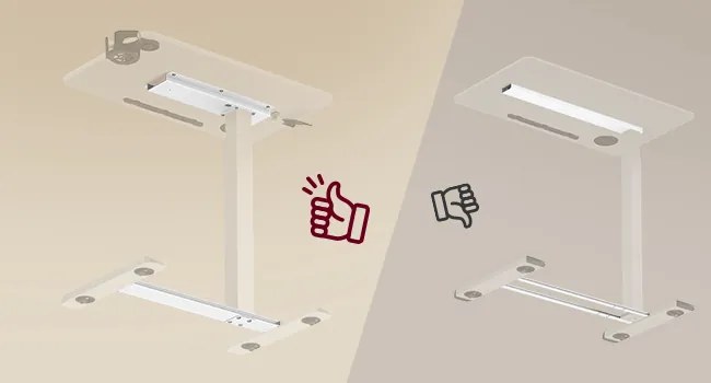 Výškovo nastaviteľný odkladací stolík Vasagle Elev 70 cm biely