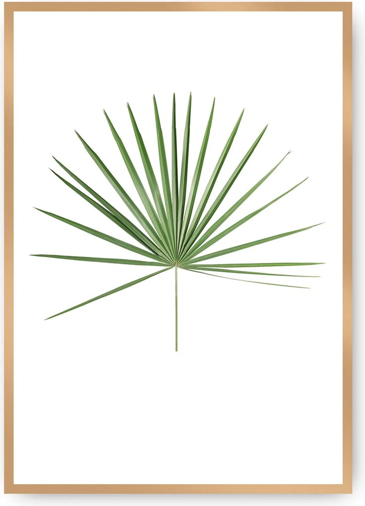 Plagát Tropical Leaf Green