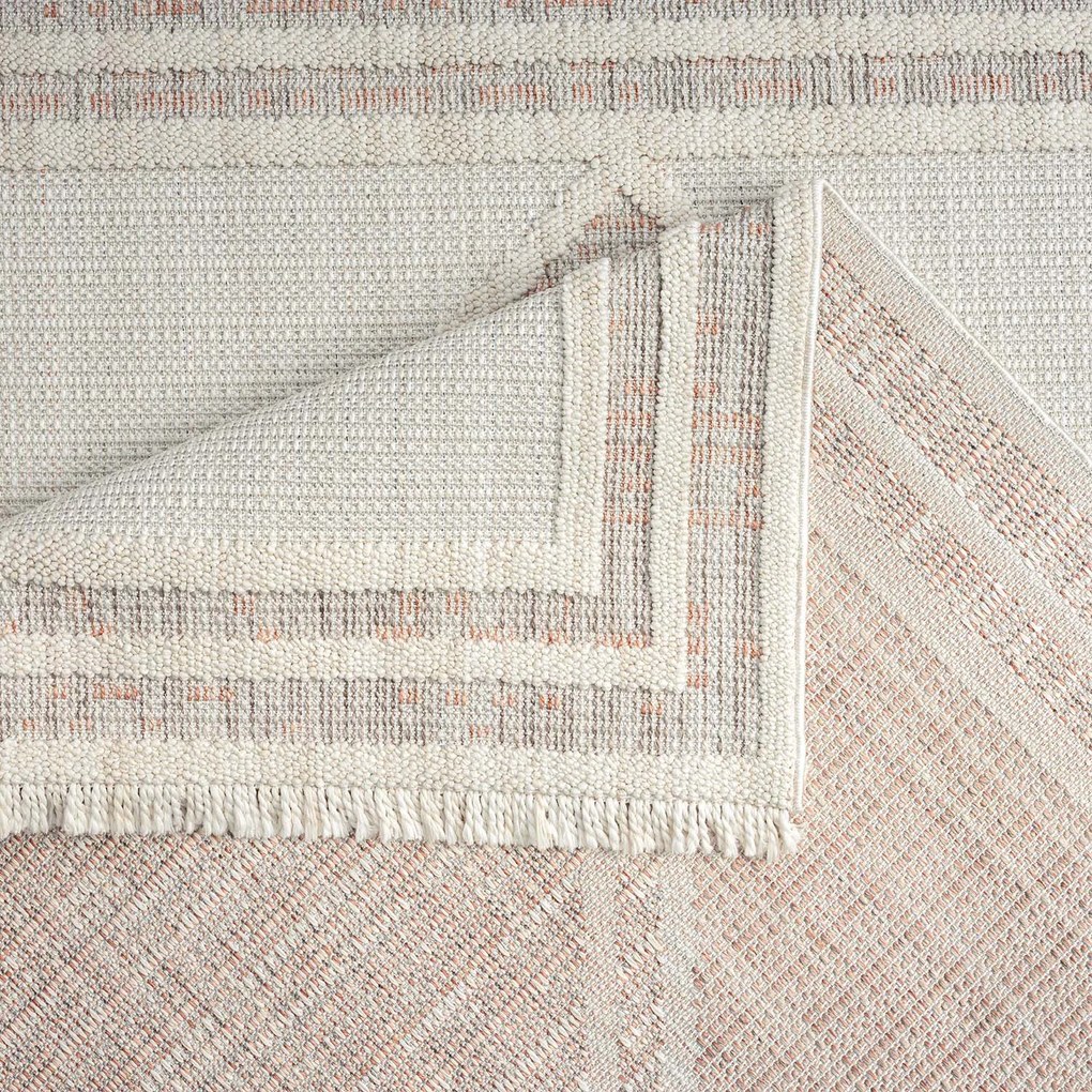 Dekorstudio Moderný koberec LINDO 8853 - oranžový Rozmer koberca: 120x170cm
