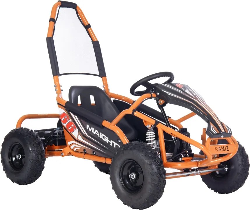 Ramiz Elektrická motokára MAIGHTY oranžová