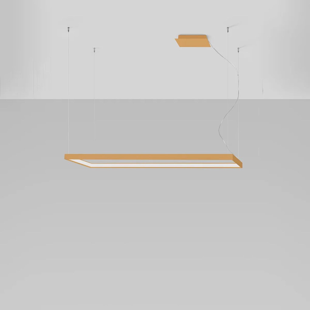 Závesné LED svietidlo Tuula l, 1x LED 50w, 3000k, g