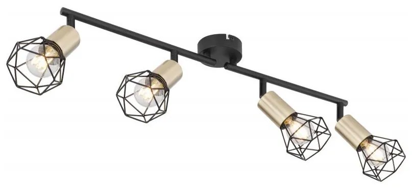 Globo 54802S-4AB - Bodové svietidlo XARA 4xE14/40W/230V