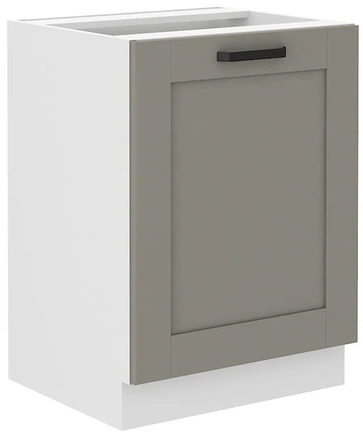 Kuchynská skrinka Luna claygrey/biela 60D 1F BB