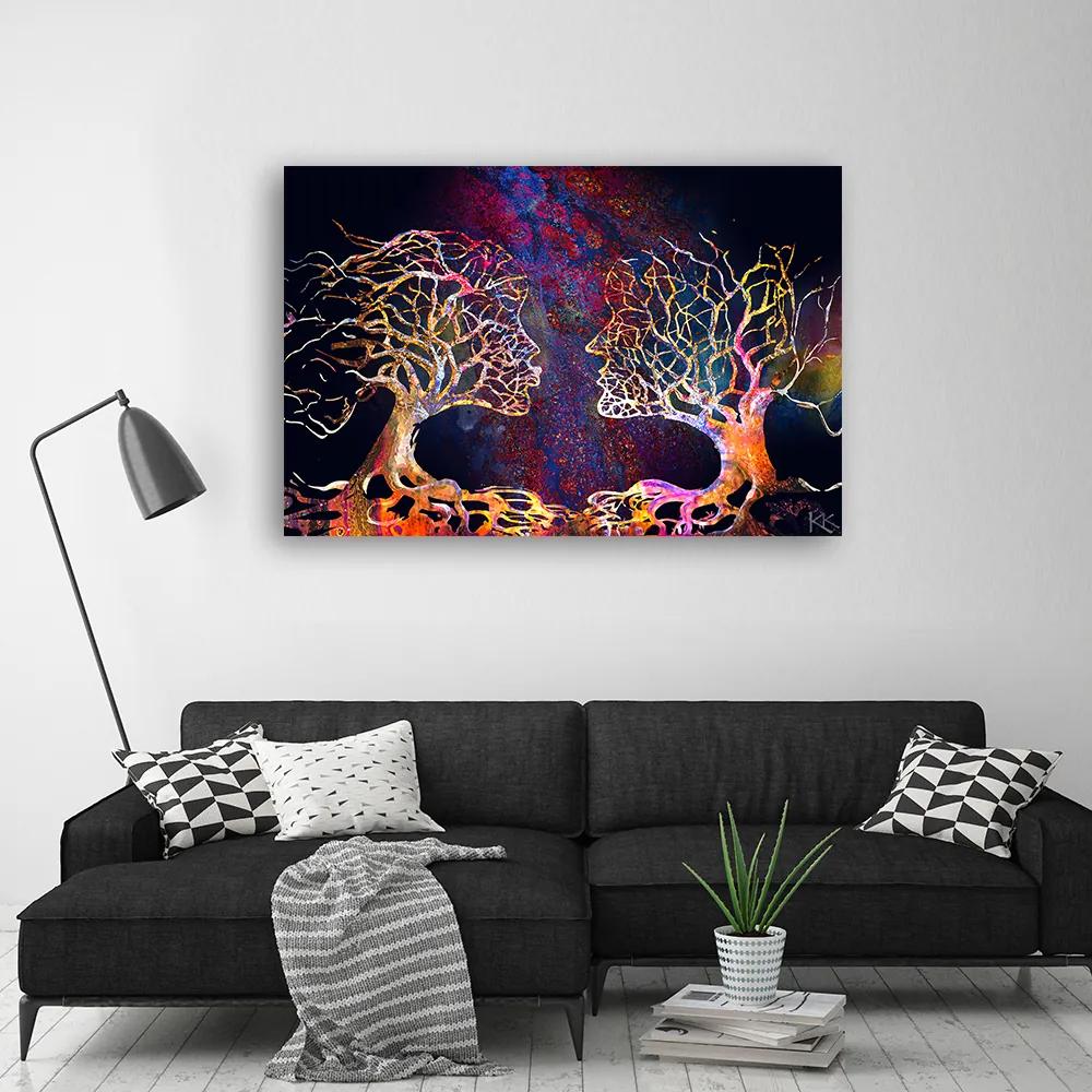 Gario Obraz na plátne Párik zamilovaných stromov Rozmery: 60 x 40 cm