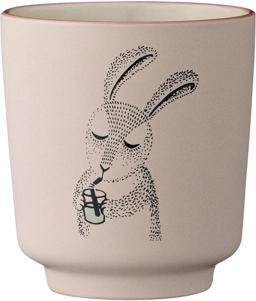 Bloomingville Detský keramický pohárik Mollie Rabbit
