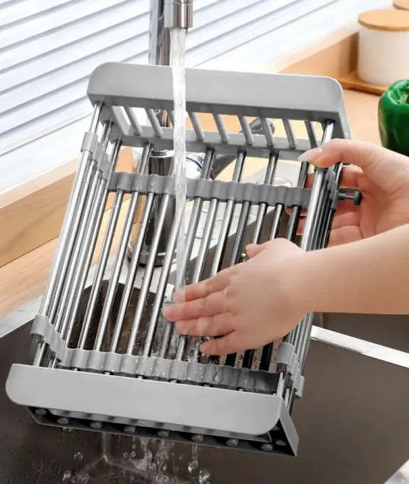 Teleskopický odkvapkávač 322101A sivý