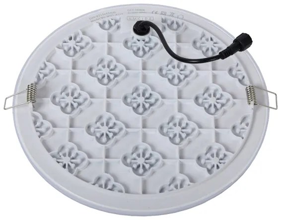 Lucide 28112/30/31- LED Stmievateľné svietidlo CERES 30W/230V IP44 biela