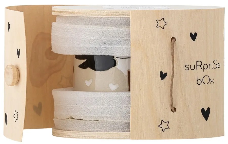 Béžový keramický detský hrnček 225 ml Bambino – Bloomingville Mini