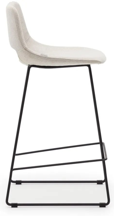 Béžová barová stolička (výška sedadla 65 cm) Zahara – Kave Home