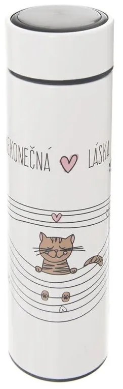 Termoska NEKONEČNÁ LÁSKA mačka 0,4 l