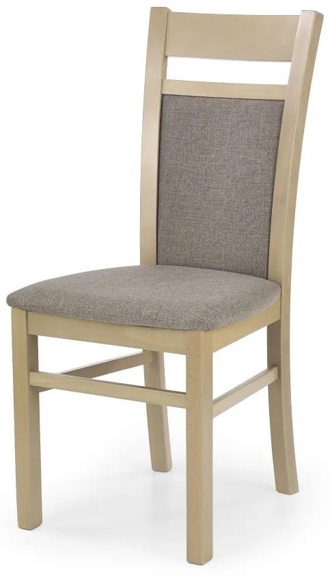 Jedálenská stolička GERARD dub sonoma, hnedá