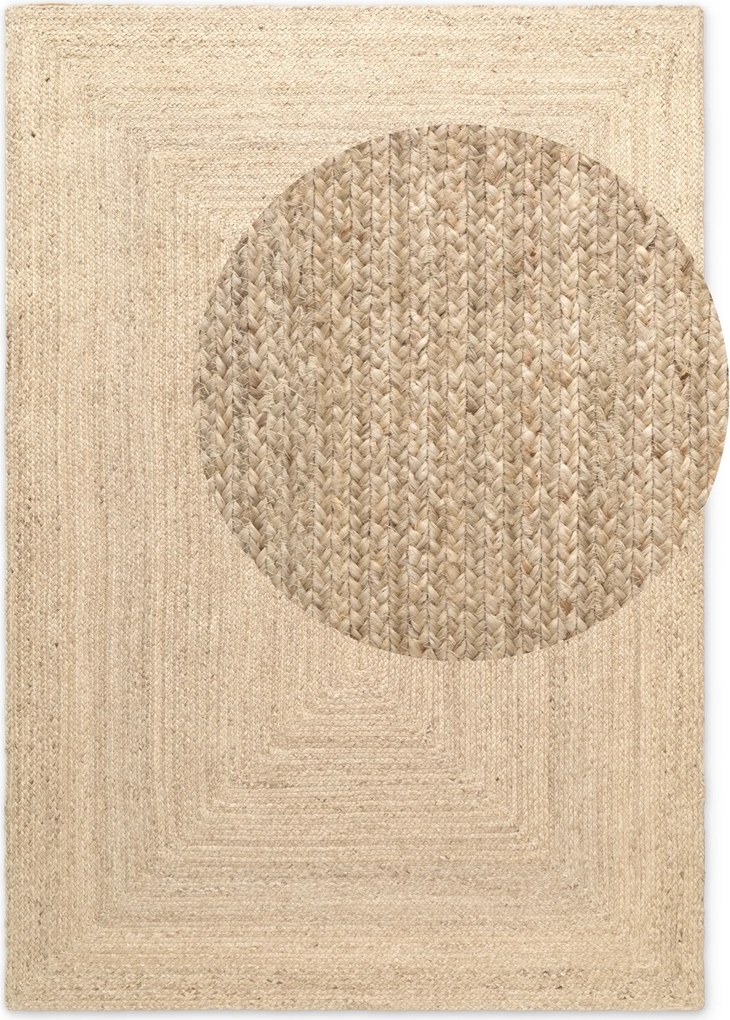 Hanse Home, Kusový koberec Juno 106222 Beige, 60x90, béžová, chodba / predsieň