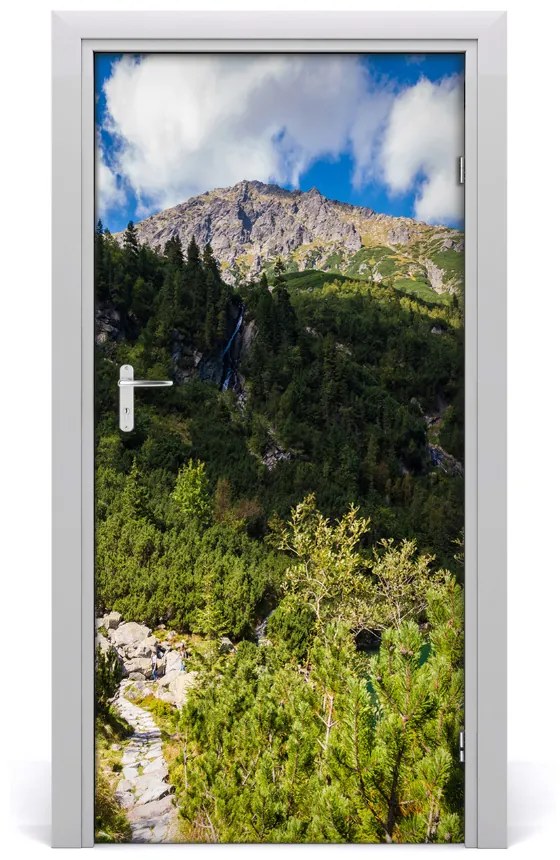 Fototapeta na dvere samolepiace Morské oko Tatry 85x205 cm