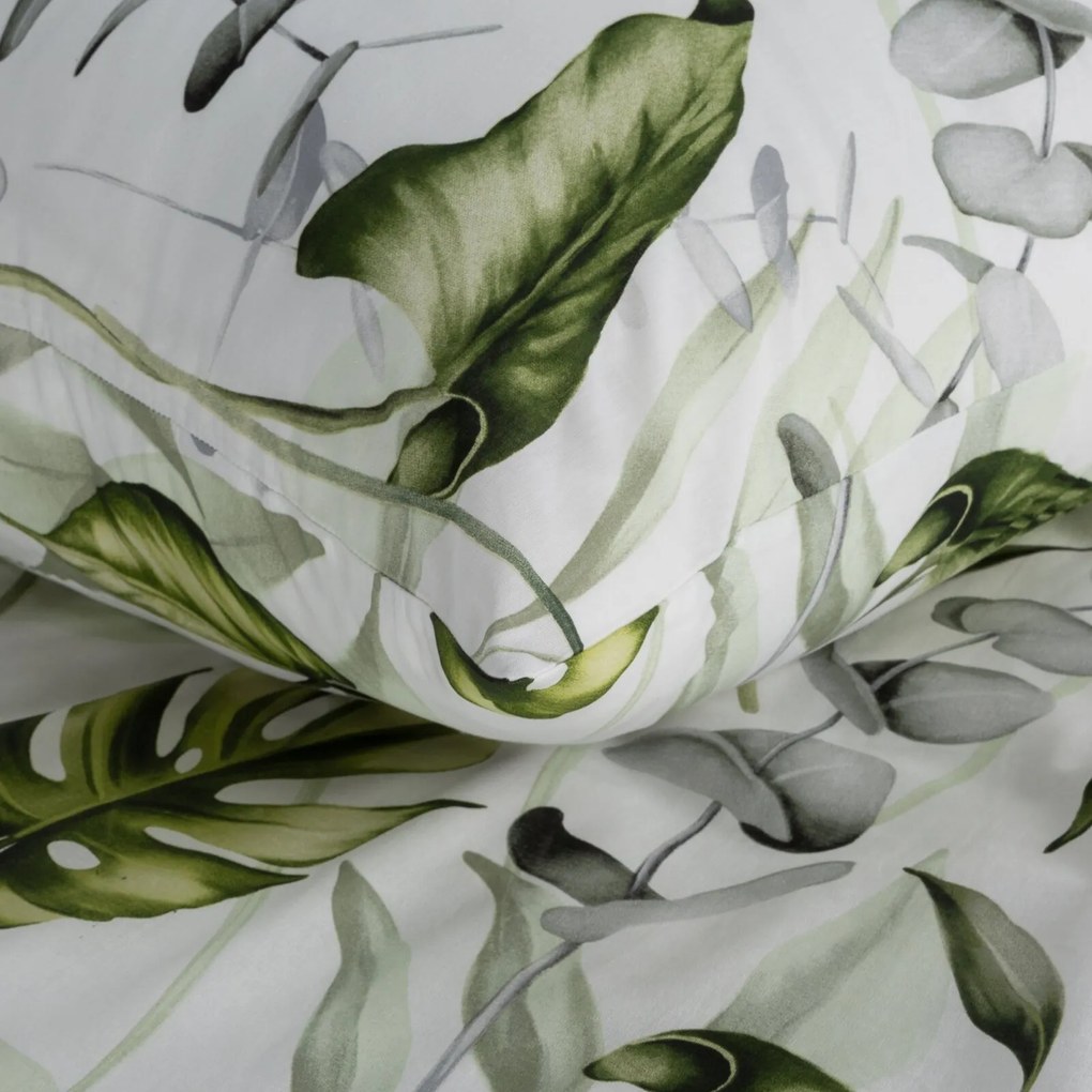 RENFORCÉ OBLIEČKY ELLEN 140X200 CM, 1 KS 70X80 CM LISTY