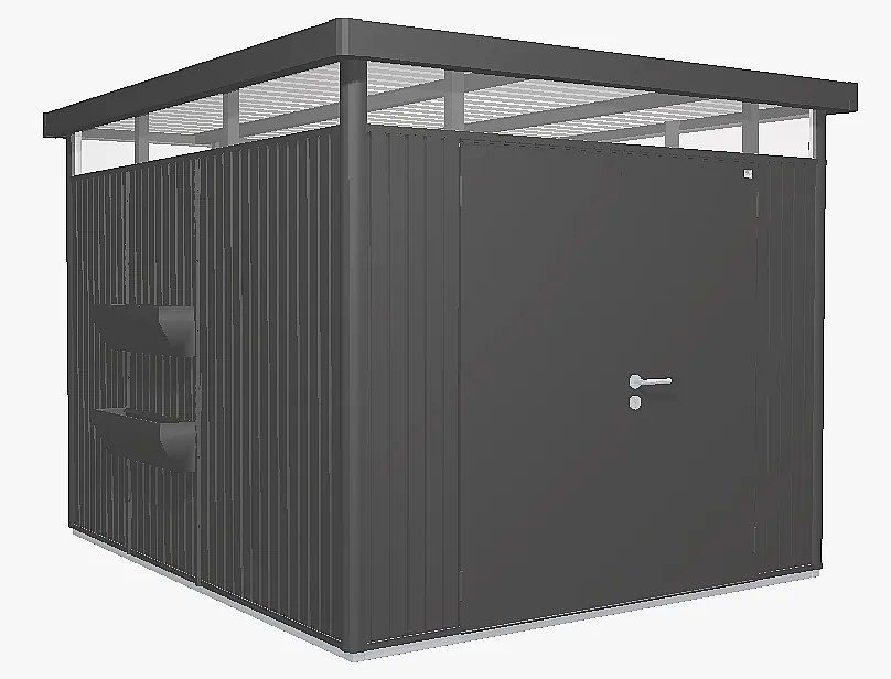 Biohort Záhradný domček BIOHORT HighLine DUO H5 275 x 315 (tmavo sivá metalíza)