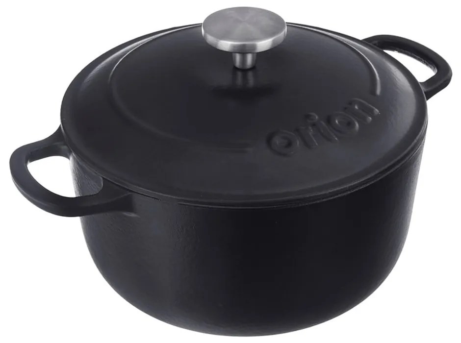Liatinový hrniec s pokrievkou na indukciu 5,2 l LITINA SMALT – Orion