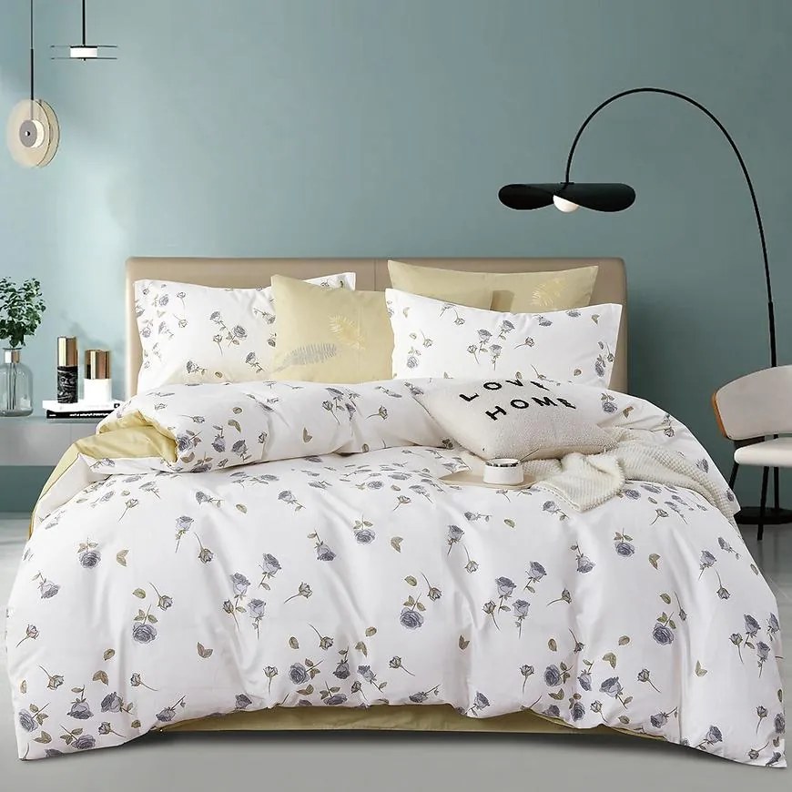 Posteľná bielizeň z bavlneného saténu ALBS-01354B 160x200 Lasher