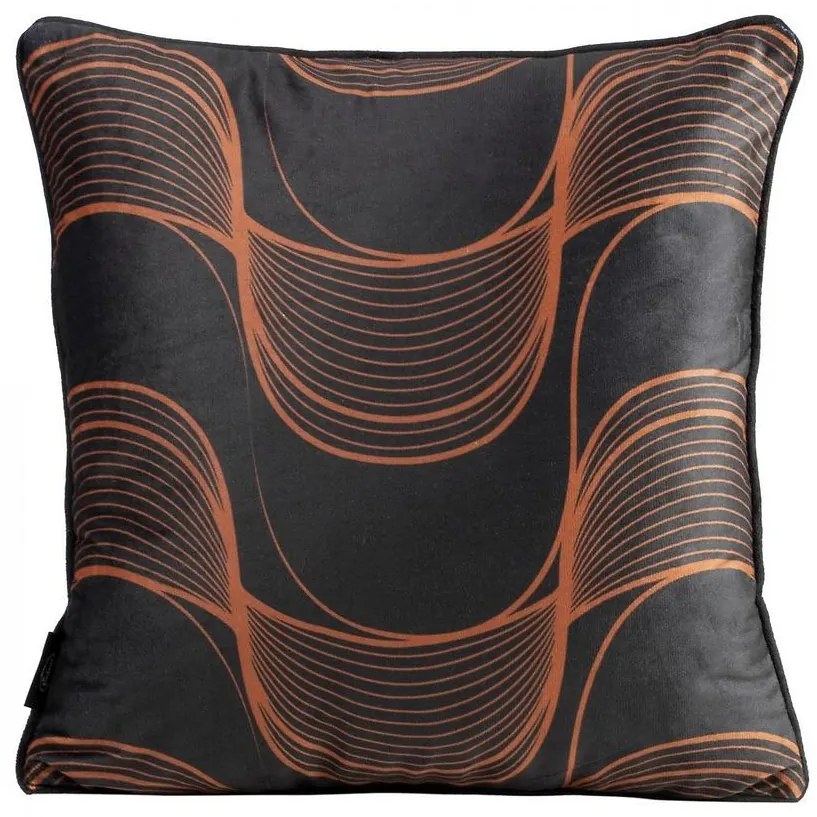 Obliečka na vankúš Pola 40x40 čierna a červená385851