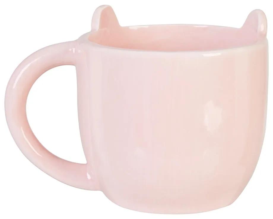 Ružový keramický hrnček 360 ml Gigil – Premier Housewares