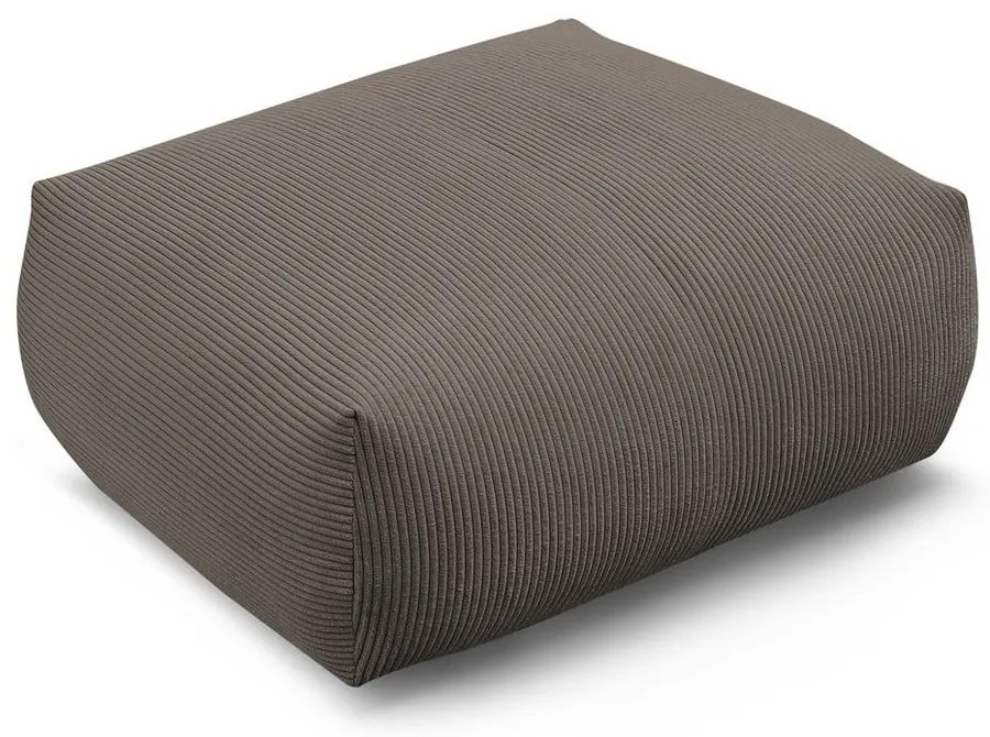 Sivo-hnedá menčestrová podnožka Voltaire – Bobochic Paris