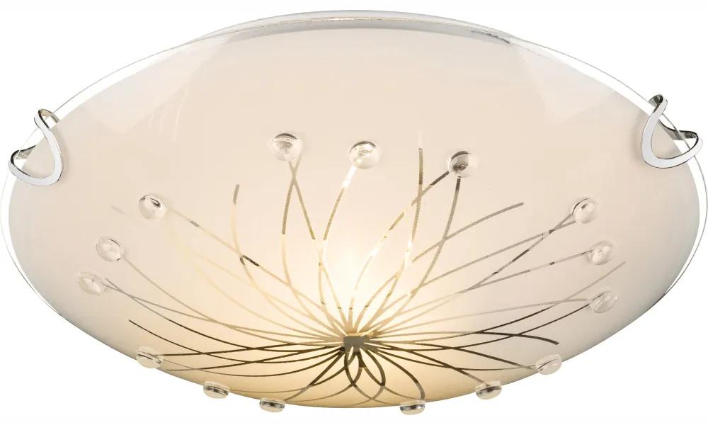 GLOBO Dizajnové stropné LED svietidlo CALIMERO I, 25 cm, okrúhle