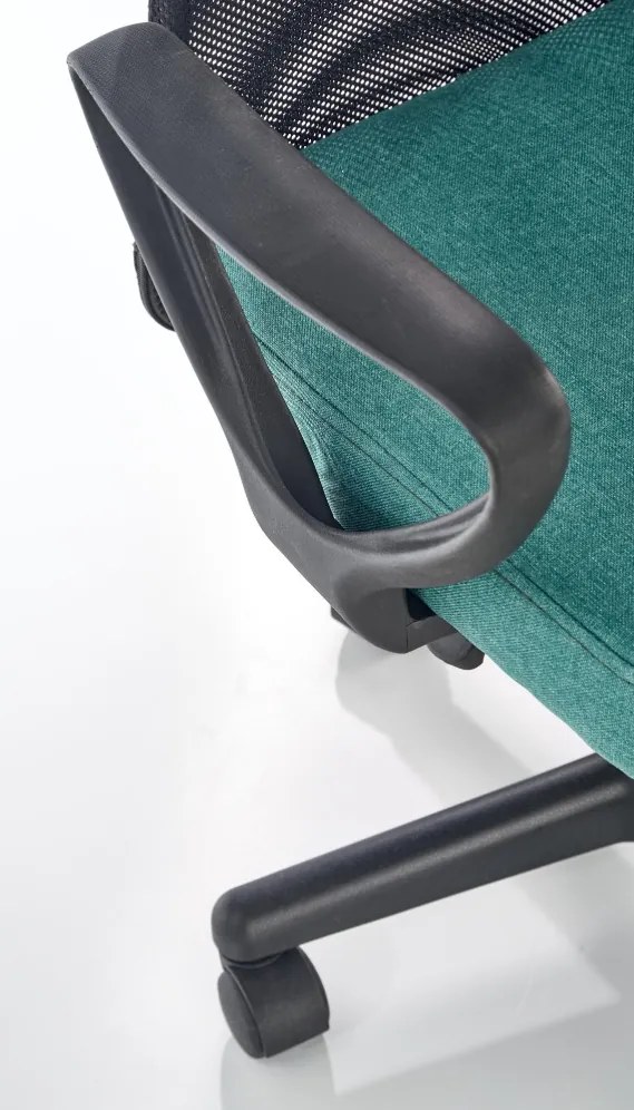 Detská otočná stolička TIMMY tyrkysovočerná