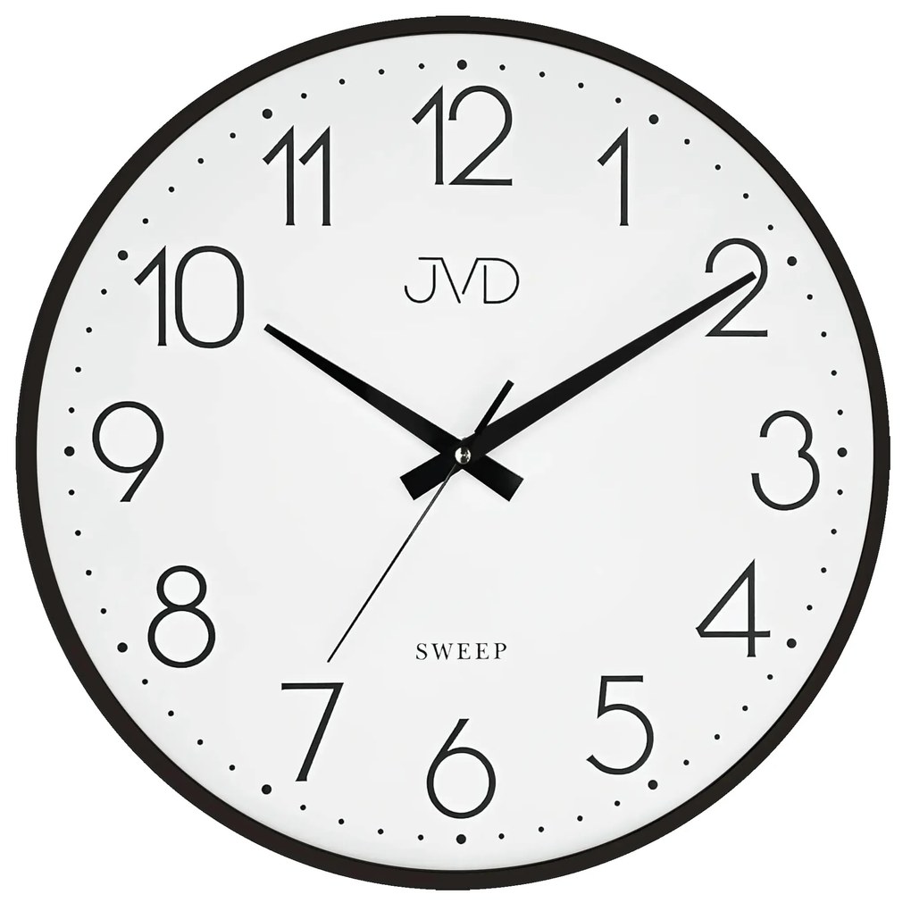 Moderné nástenné hodiny JVD HK4169.1 s priemerom 40 cm