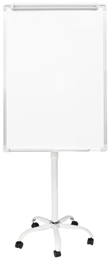 Magnetická plastová flipchart tabuľa na kolieskach 70 x 100 cm