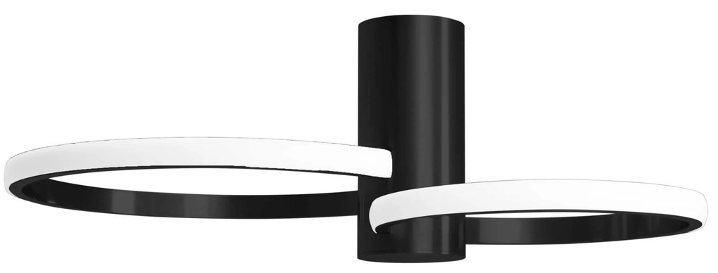 Toolight Toolight, LED stropné svietidlo 22W APP1401-CW, čierna, OSW-00959