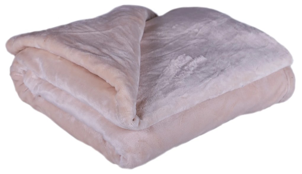 Deka mikroplyš svetlo Béžová 150x200cm TiaHome