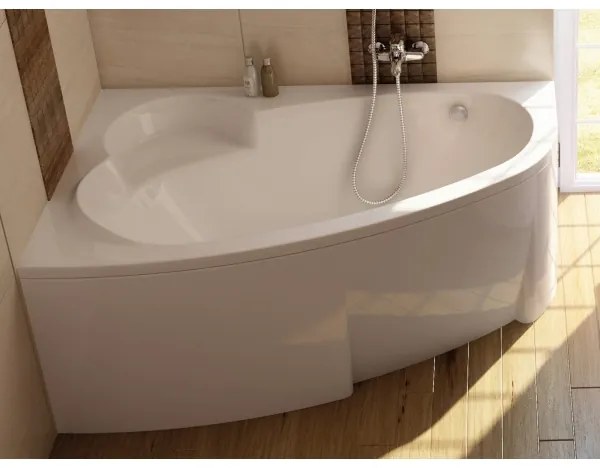 Ravak C461000000 - Rohová vaňa ASYMMETRIC 160x105 cm akrylát/biela