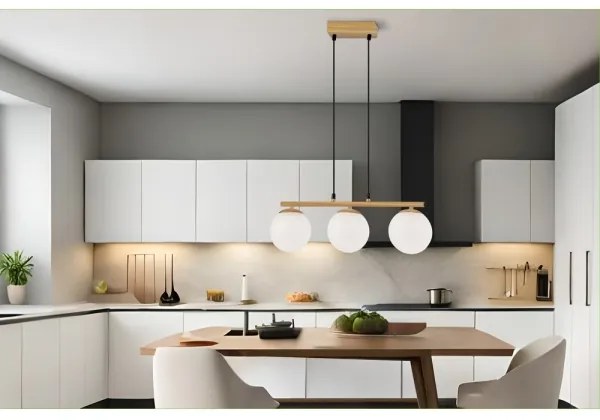 Luster na lanku CARRINE 4xE14/40W/230V hnedá