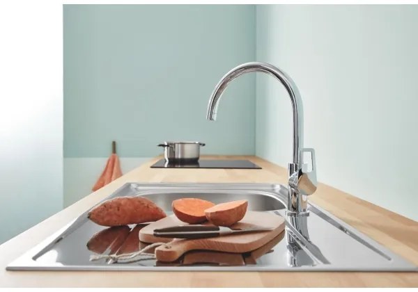 GROHE 31368001 - Drezová batéria BAULOOP lesklý chróm
