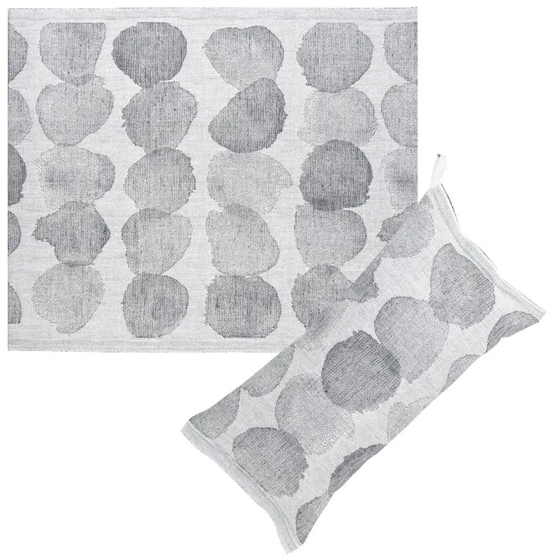 Sada do sauny na sedenie Sade, sivá