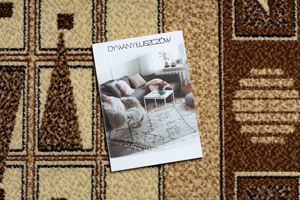 Koberec BCF Morad DETA geometrický, béžový