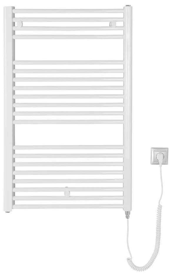 Aqualine - Kúpeľňový elektrický radiátor DIRECT-E 400W/230V 96 cm biela