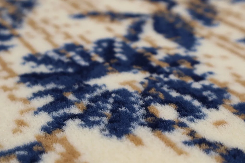 Alfa Carpets, TRHÁK: Kusový koberec Flowers beige, 190x280, béžová, obývacia izba