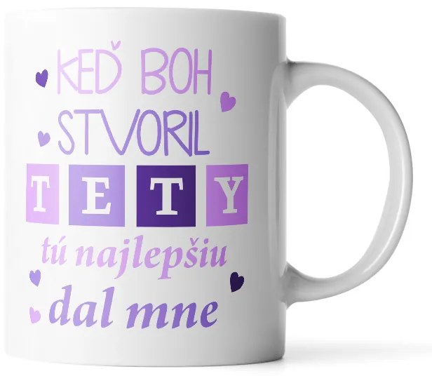Sablio Hrnek Když Bůh stvořil tety - 200 ml - espresso