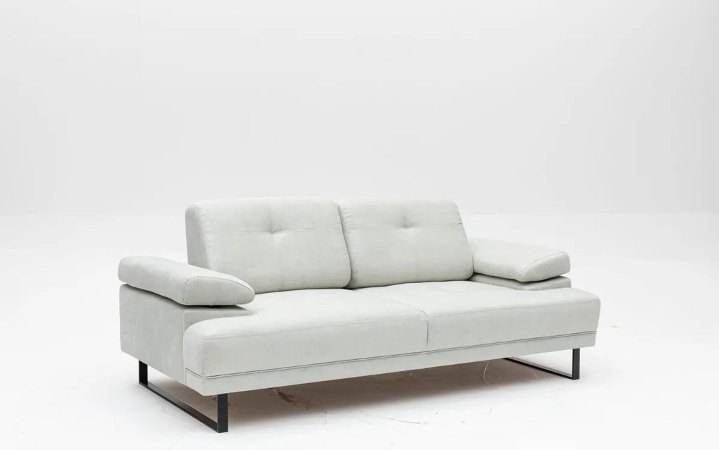 Dvojmiestna pohovka Mustang 199 cm biela