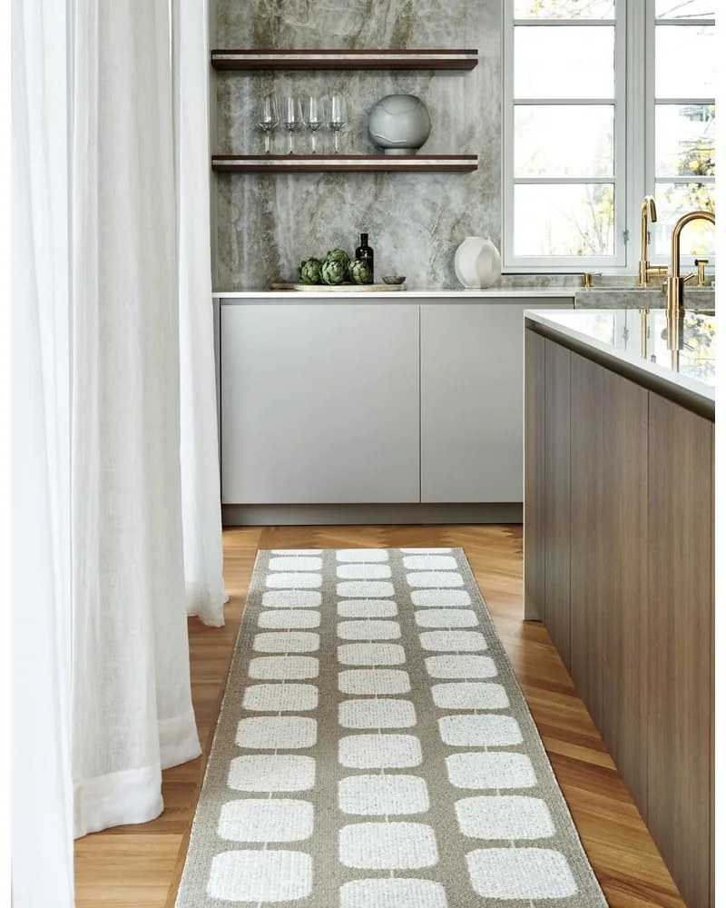 Béžovo-krémový vnútorný a vonkajší koberec 70x100 cm Sten Light Nougat – Pappelina