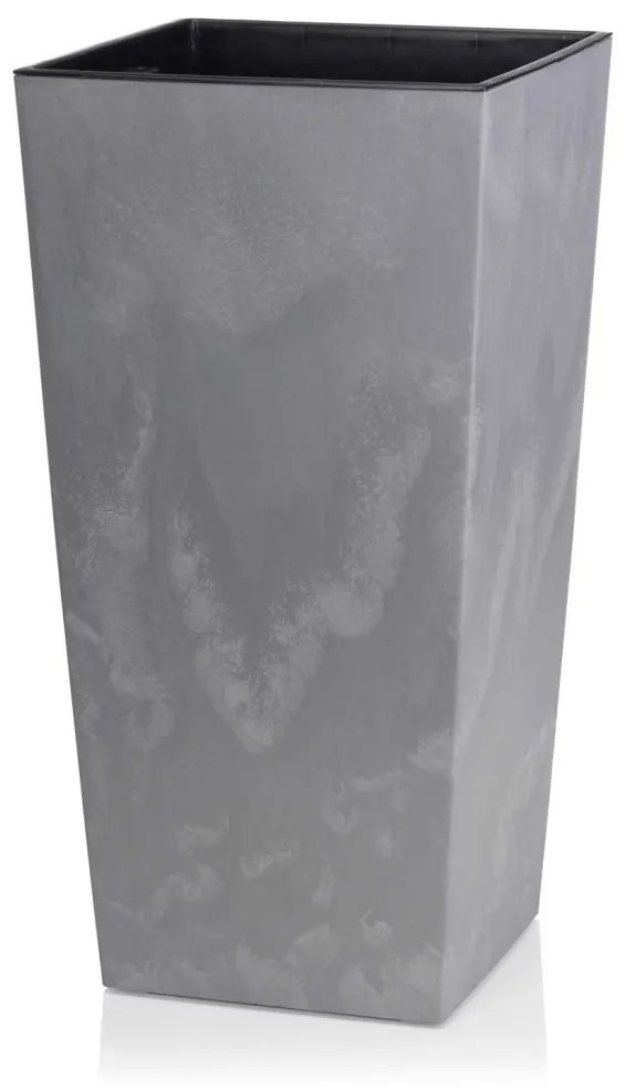 Kvetináč Porto 57x29 cm šedý betón