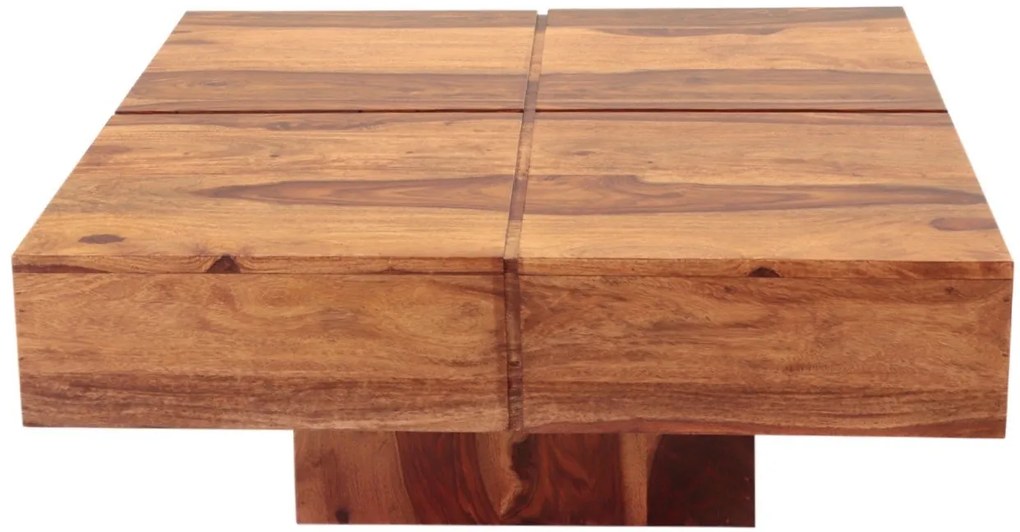 furniture-nabytek.cz - Konferenčný stolík masív z palisandra 85x85x35