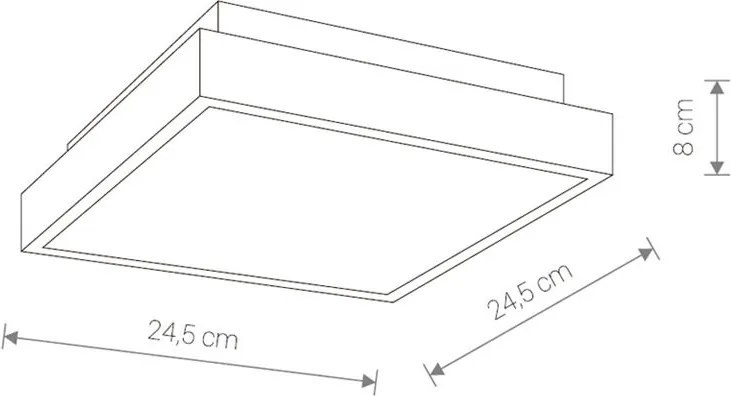 Svietidlo Nowodvorski BASSA LED 9500