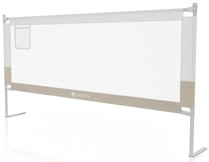 Detská ochrana postele, 200 cm, výškovo nastaviteľná