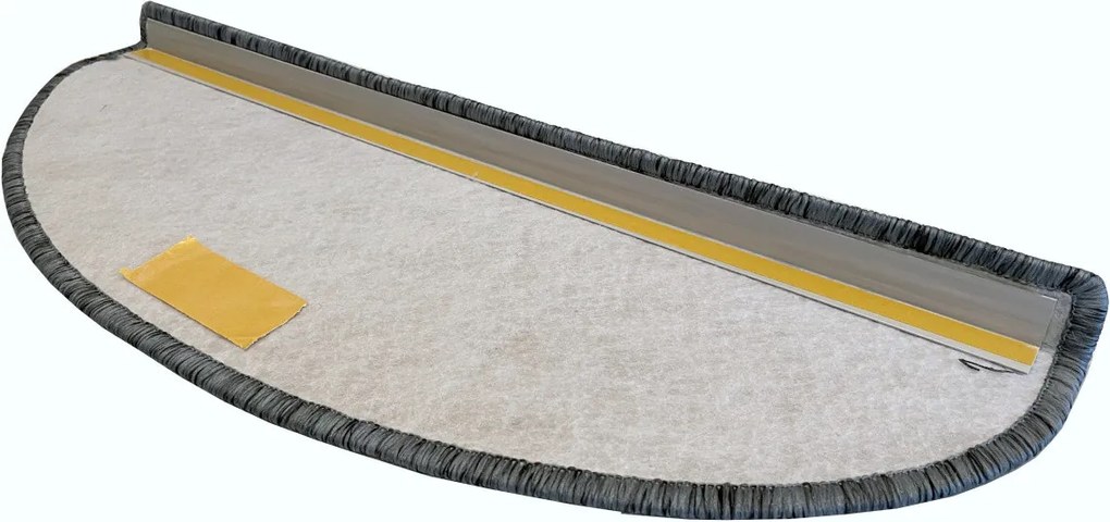 Nášľapy na schody Alassio modrošedé polkruh, samolepiaci - 24x65 polkruh (rozmer vrátane ohybu) Vopi