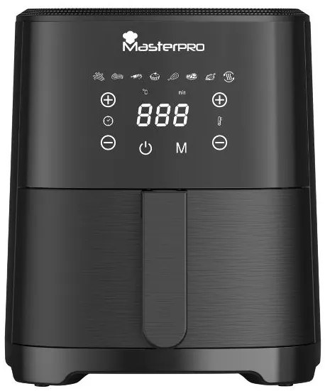 Masterpro Digitálna teplovzdušná fritéza Bgmp-9514, 4,2 l  (100394543)